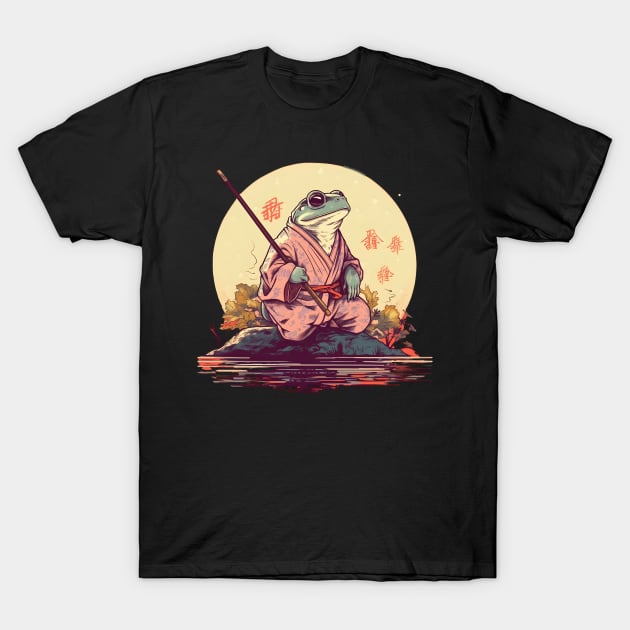 Japanese frog T-Shirt by ygxyz